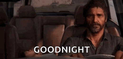 The Last Of Us Joel Driving A Car GIF
