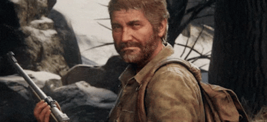 The Last Of Us Joel Miller Smile GIF