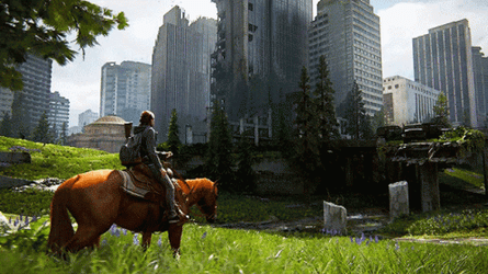 The Last Of Us Riding Horse GIF