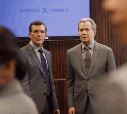 The Laundromat Antonio Banderas GIF