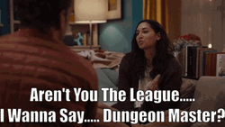 The League Woman Asking GIF