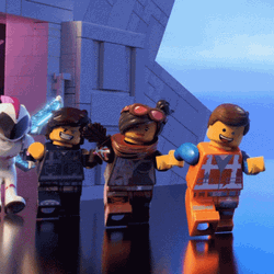 The Lego Movie Marching GIF