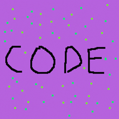 The Letter C Is Displayed In A Pixel Art Style On A Purple Background GIF
