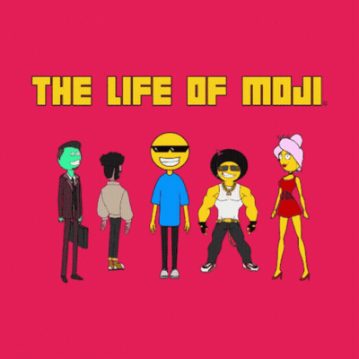 The Life Of Moji Cartoon Characters GIF