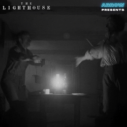 The Lighthouse Two Keepers Dancing Hugging GIF