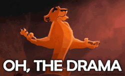 The Lion King Am I The Drama GIF