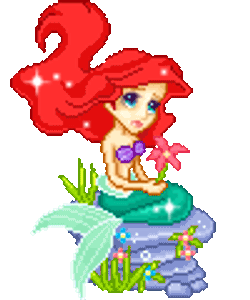 The Little Mermaid Ariel Sticker GIF