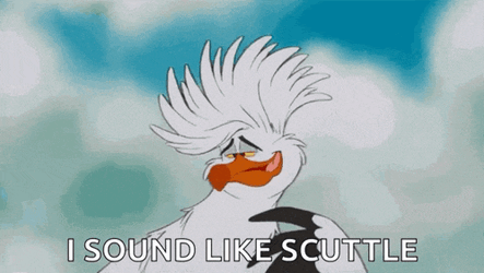 The Little Mermaid Scuttle GIF