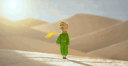 The Little Prince In Desert