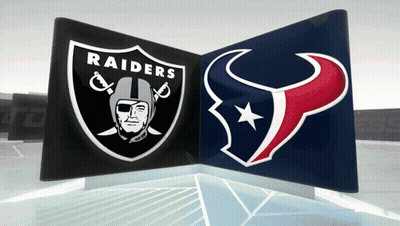 The Logo For The Raiders And The Texans Is Shown GIF