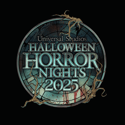 The Logo For Universal Studios Halloween Horror Nights In 2025 GIF