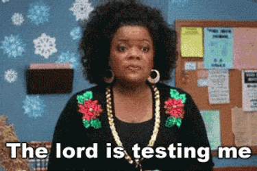 The Lord Is Testing Me Temptation GIF
