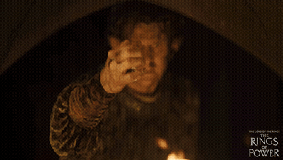The Lord Of The Rings The Rings Of Power Poster GIF