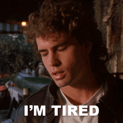 The Lost Boys I'm Tired GIF