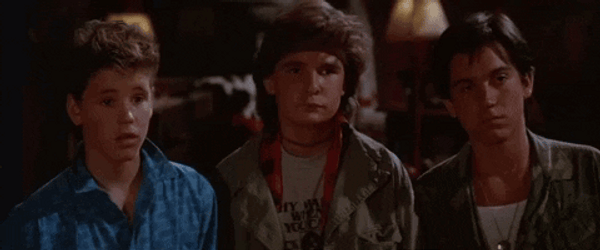 The Lost Boys Max Comes Over For Dinner GIF