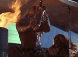 The Lost Boys Sax Man Scene GIF