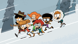 The Loud House Avalanche GIF