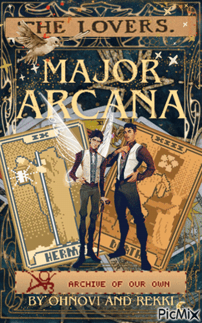 The Lovers Major Arcana Book By Ohnovi And Rekki GIF