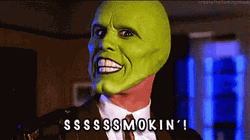 The Mask Jim Carrey Smokin GIF