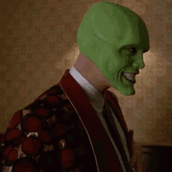 The Mask Just Be Quiet GIF
