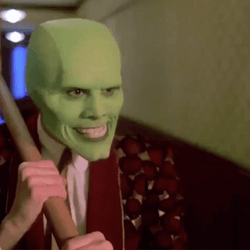 The Mask Sticking Out His Tongue GIF