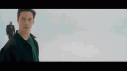 The Matrix Morpheus Showing Neo The Construct GIF