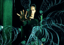 The Matrix Neo Telekinesis GIF