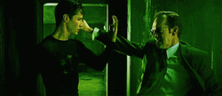 The Matrix Neo Vs Agent Smith GIF
