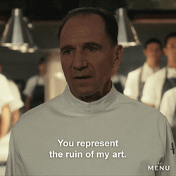 The Menu Chef Slowik GIF