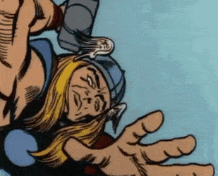 The Mighty Thor Marvel Superheroes 1966 GIF
