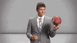 The Mizzou Guy Holds A Ball GIF