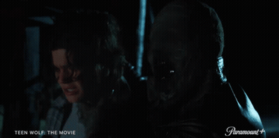The Movie Teen Wolf Is Being Advertised On Paramount GIF