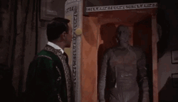 The Mummy Walking Out The Coffin GIF