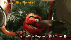 The Muppets Animal Of All Time GIF