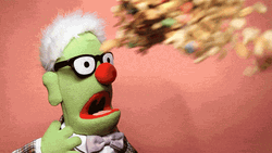 The Muppets Cereal Slapping Face GIF