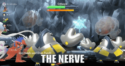 The Nerve Cartoon Character Fighting A Worm GIF
