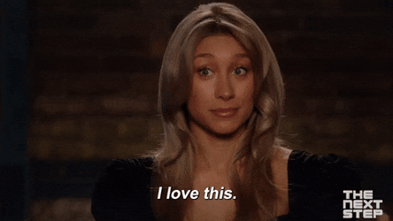 The Next Step Richelle Love This GIF