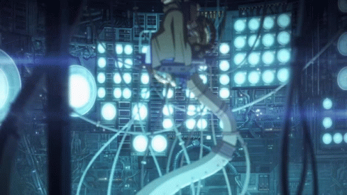 The Number 1 Is On A Board With Lots Of Lights GIF