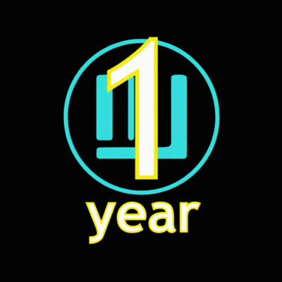 The Number 20 Is In A Blue Circle GIF