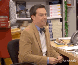 The Office Andy Secret Santa In Christmas GIF