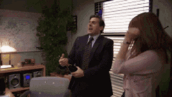 The Office Birthday Erin Hannon Crazy Dancing  GIF