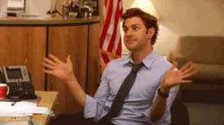 The Office Birthday Jim Halpert Party Hat GIF