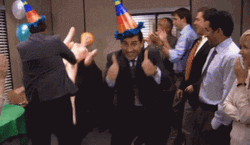 The Office Birthday Michael Scott Thumbs Up GIF