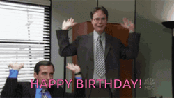 The Office Birthday GIF