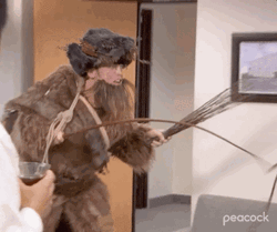 The Office Christmas Belsnickel GIF