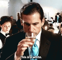 The Office Christmas Party Wine Tasting GIF