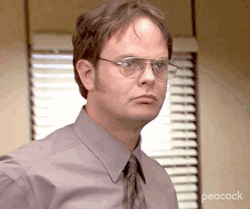 The Office Dwight Nodding GIF