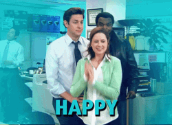 The Office Happy Birthday Jim Halpert Dancing GIF