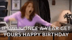The Office Happy Birthday Pam Beesly GIF