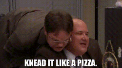The Office Knead It Like A Pizza GIF